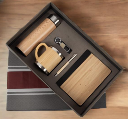 Bamboo Desk Essentials Gift Set