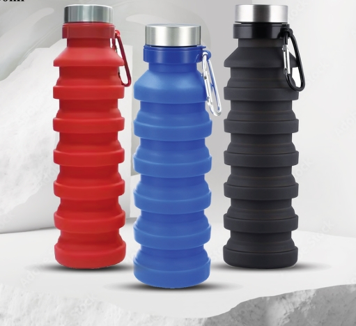 Collapsible Silicone Water Bottle