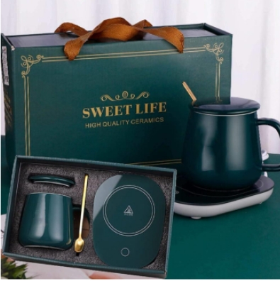 Premium Tea Gift Set with Digital Warmer