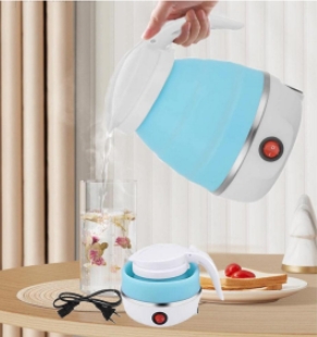 Electric Travel Kettle with Bowl Set