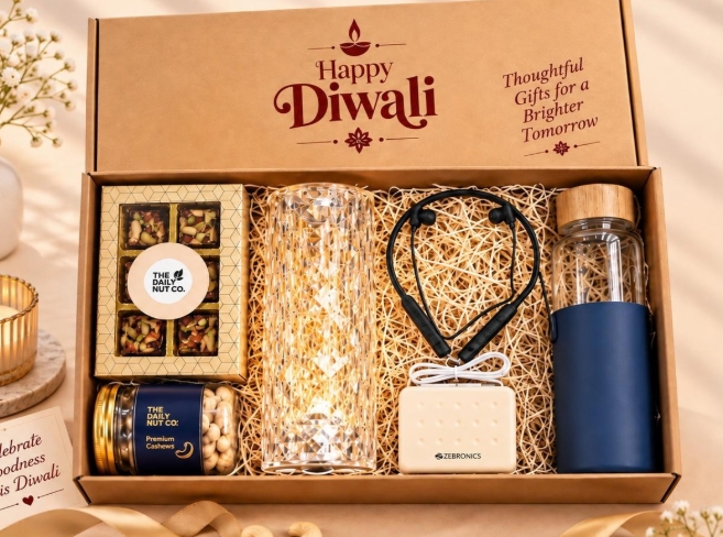 DW-011 Crystal Radiance Diwali Gift Set