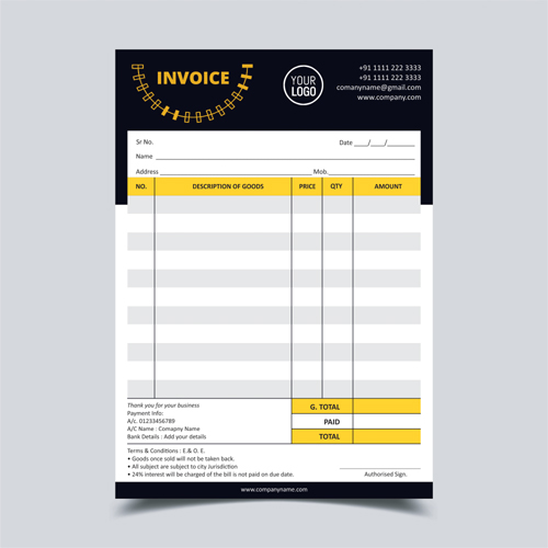 Duplicate NCR Bill Book