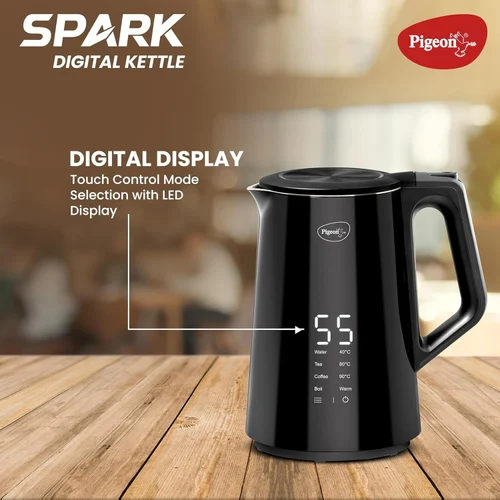 Digital Electric Kettle (Temperature Display)y